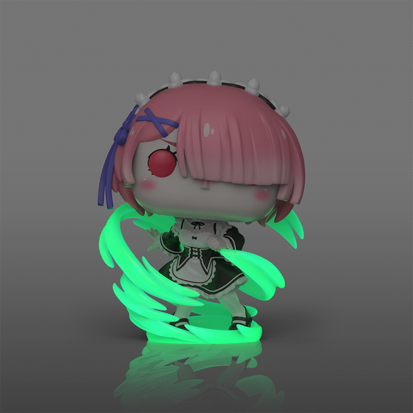 Фігурка Funko POP! Plus Ram (Wind Magic) (Glow) (Re:ZERO &minus; Starting Life in Another World) \ Фанко поп Рем (Переродження: Життя з нуля в іншому світі) 1623 фото