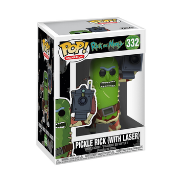 Фігурка Funko POP! PICKLE RICK WITH LASER Фанко поп Рік огірок (Рік і Морті) 8-89698-72042-6 фото