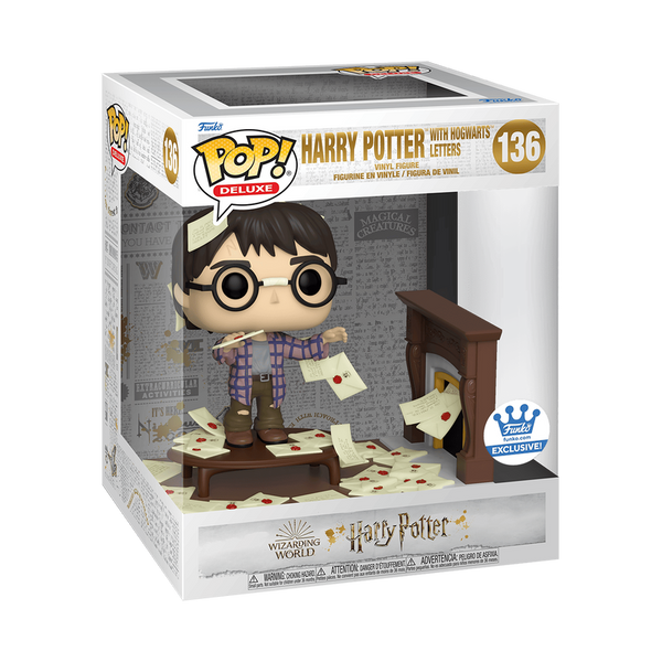 Фігурка Funko POP! Deluxe Harry Potter with Hogwart Letters (HARRY POTTER) \ Фанко поп Гаррі Поттер (Гаррі Поттер) 312361798 фото