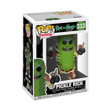 Фігурка Funko POP! Pickle Rick (RICK AND MORTY) / Фанко поп Рік огірок (Рік і Морті) 37868768723 фото