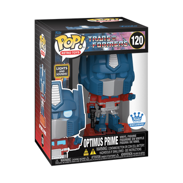 Фігкрка Funko POP! LIGHTS AND SOUNDS OPTIMUS PRIME \ Фанко поп Оптімус Прайм (Автоботи) 0306860367355-0346 фото