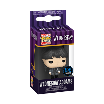 Брелок Funko POP! KEYCHAIN WEDNESDAY ADDAMS (THE ADDAMS FAMILY) \ Фанко поп Венсді Адамс (Сімейка Адамсів) 31201 фото