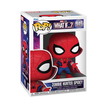 Фігурка Funko POP! ZOMBIE HUNTER SPIDEY MARVEL \ Фанко поп зомбі людина павук (Марвел)  45645782 фото