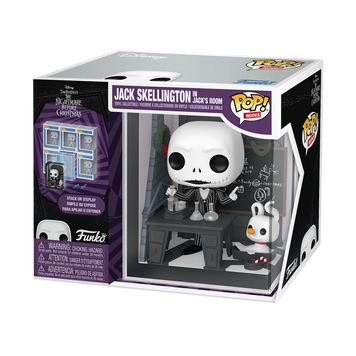 Фігурка Funko POP! Nooks Jack Skellington in Jack&rsquo;s Room (DISNEY, Jack Skellington) \ Фанко поп Джек Скеллінгтон (Дісней, Джек Скеллінгтон) 31796531 фото