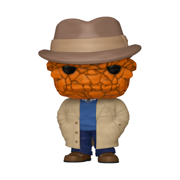 Фігурка Funko POP! The Thing (Trench Coat) (Fantastic Four: First Steps) (mister-fantastic MARVEL) \ Фанко поп Істота (Містер Фантастік Марвел) 312778687 фото