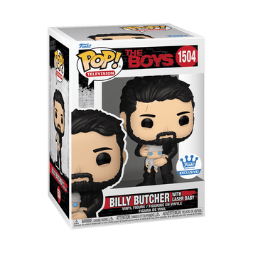 Фігурка Funko POP! BILLY BUTCHER WITH LASER BABY THE BOYS / Фанко поп Биллі Бутчер (Хлопці)  358865 фото