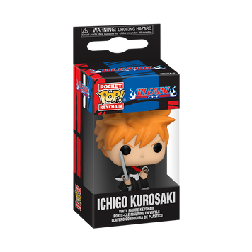 Брелок Funko POP! KEYCHAIN ICHIGO KUROSAKI (BLEACH) \ Фанко поп Ічіґо Куросакі (Бліч) 31231222 фото