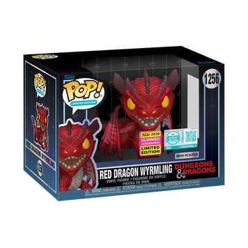 Фігурка Funko POP! Red Dragon Wyrmling (Dungeons & Dragons) \ Фанко поп Змієподібний Червоний дракон (Підземелля і дракони) 13789631 фото