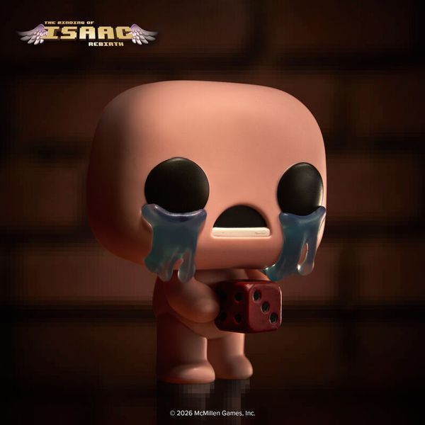 Фігурка Funko POP! Isaac with D6 (THE BINDING OF ISAAC) \ Фанко поп Ісаак (Жертвоприношення Ісаака) 31678313 фото
