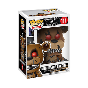 Фігурка Funko POP! NIGHTMARE FREDDY (FIVE NIGHTS AT FREDDY'S) \ Фанко поп Кошмарний Фредді ( П'ять ночей у Фредді ) 999112 фото