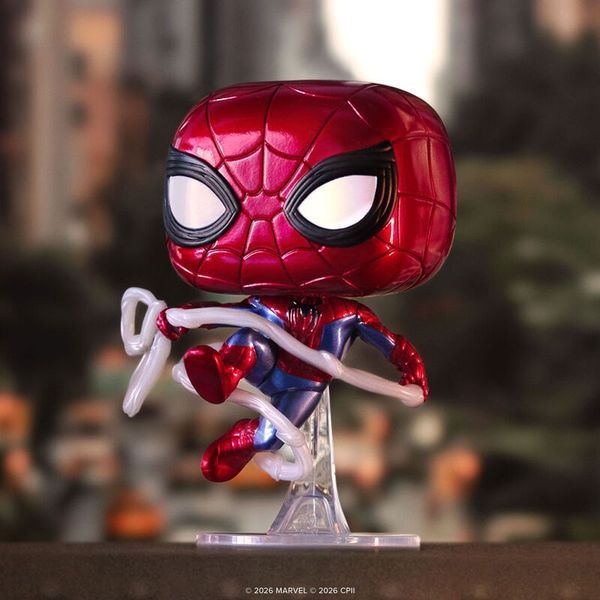 Фігурка Funko POP! Spider-Man (Brand New Day) (Metallic) (MARVEL) \ Фанко поп Людина павук (Людина-павук: Абсолютно новий день / Марвел) 678545564 фото