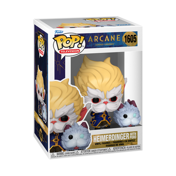 Фігурка Funko POP! Heimerdinger with Poro  (Arcane League of Legends) \ Фанко поп Хеймердингер (Аркейн: Ліга Легенд) 31273982131 фото