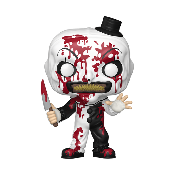 Фігурка Funko POP! Art the Clown with Knife (Bloody) (TERRIFIER) \ Фанко поп Арт Клоун (Жахаючий) 657537621 фото
