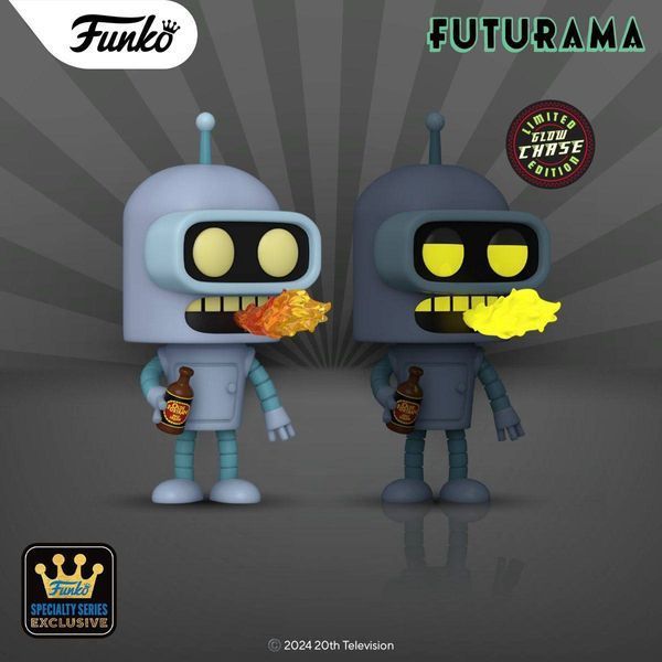 Фигурка Funko POP! Bender (Chase) (Futurama) \ Фанко поп Бендер ( Футурама ) 78912121 фото
