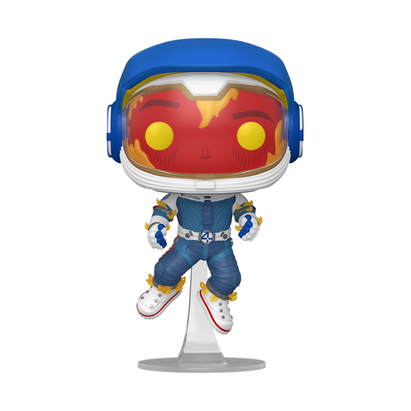 Фигурка Funko POP! Human Torch (Space Suit) (Fantastic Four: First Steps) (mister-fantastic MARVEL) \ Фанко поп Человеческий факел / Джонни Шторм (Мистер Фантастик Марвел) 37128979879812 фото