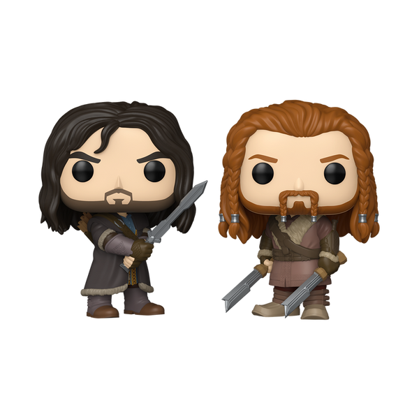 Фігурка Funko POP! Kili the Dwarf & Fili the Dwarf 2-Pack (The Hobbit / THE LORD OF THE RINGS) \ Фанко поп Гном Кілі та гном Філі (Хоббіт / Володар перснів) 53792 фото