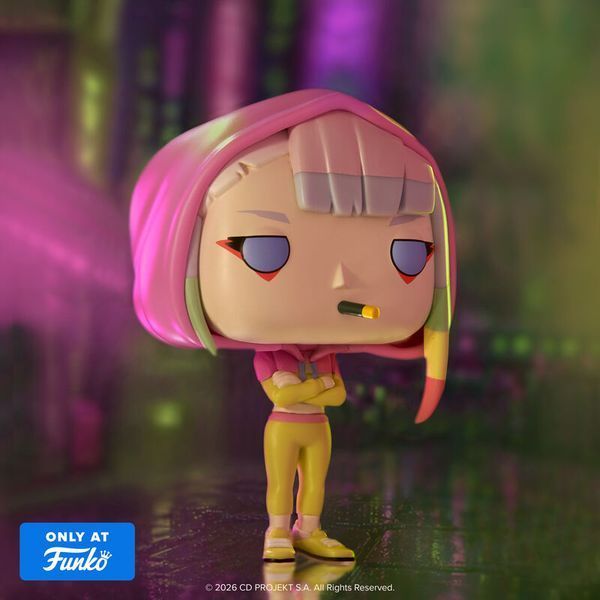 Фігурка Funko POP! Lucy in Hoodie (CYBERPUNK) \ Фанко поп Люсі (Кіберпанк / Сайберпанк)  32789542 фото