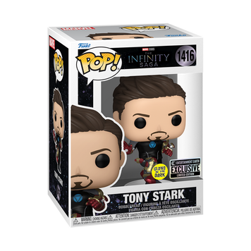 Фигурка  Funko POP! TONY STARK (MARVEL) \ Фанко поп Тони Старк (Марвел) 7839012 фото