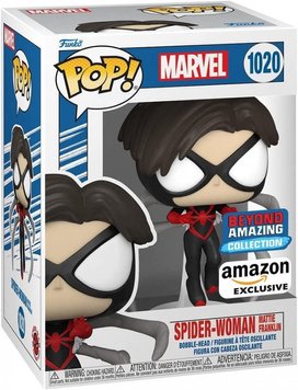 Фігурка Funko POP! SpiderWoman (SPIDER-MAN MARVEL) \ Фанко поп Жінка Павук (Людина-павук Марвел) 675577474355342 фото