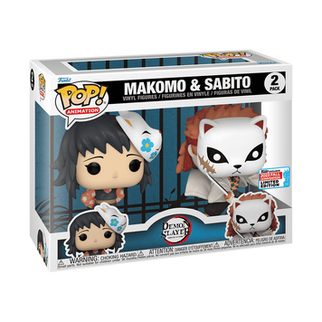 Фігурка Funko POP! MAKOMO & SABITO 2-PACK \ Фанко поп Мокомо і Сабіто (Клинок, Що розсікає демонів) 0827250-58 фото