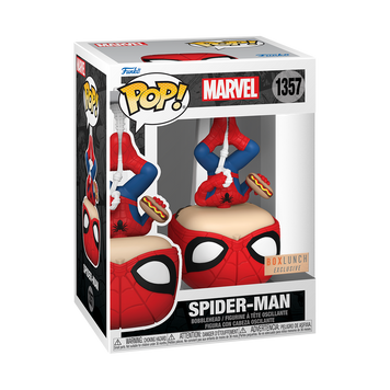 Фігурка Funko POP! SPIDER-MAN WITH HOT DOG MARVEL\ Фанко поп Людина павук з хот-догом (Марвел)  0935480 фото