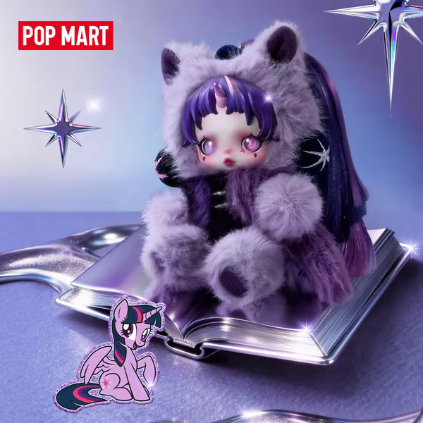 Фігурка - брілок POP MART &theta; SKULLPANDA &times; My Little Pony Series / поп март Фігури серії &theta; Скуллпанда &times; Мій маленький поні 31258576 фото