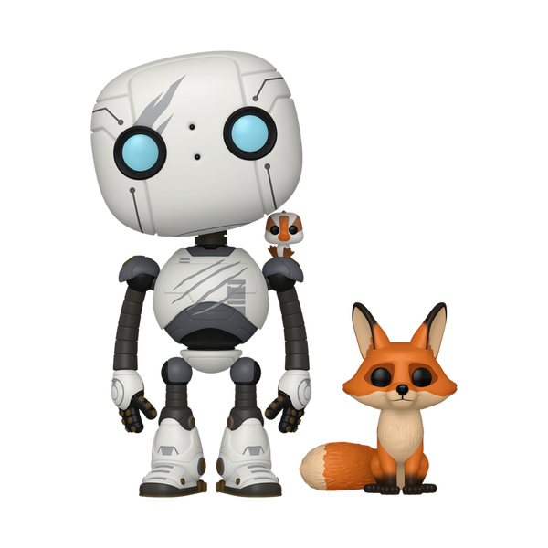 Фігурка Funko POP! Buddy Roz with Fink & Brightbill (The Wild Robot) \ Фанко поп Дружок Роз із Фінком і Брайтбіллом (Дикий робот) 312697 фото