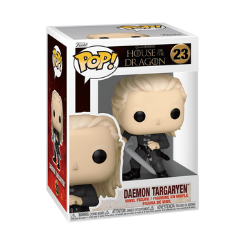 Фігурка Funko POP! Daemon Targaryen with Dark Sister (HOUSE OF THE DRAGON) Фанко поп Деймон Таргарієн (Гра пристолів, Дім дракона) 3561276576 фото