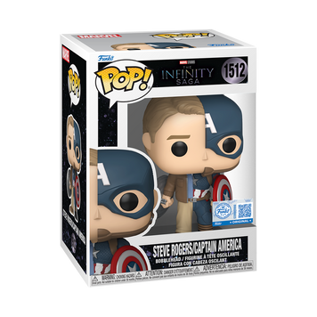 Фігурка Funko POP! Steve Rogers / Captain America (The Infinity Saga) (MARVEL) \ Фанко поп Стів Роджерс / Капітан Америка (Сага нескінченності \ Марвел) 371298739812 фото