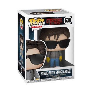 Фігурка Funko POP! Steve with Sunglasses (STRANGER THINGS) \ Фанко поп Стів Гаррінґтон (Дивні дива) 637816785312 фото