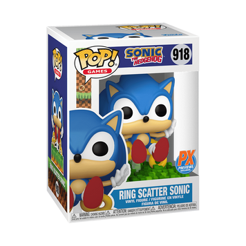 Funko POP! RING SCATTER SONIC SONIC THE HEDGEHOG 92392-5u6 фото