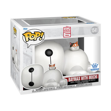 Фігурка Funko POP! SUPER BAYMAX WITH MOCHI (DISNEY, Big Hero 6) \ Фанко поп Беймакс (Дісней, Супер шістка) 7398179891 фото