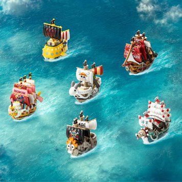 Фигурка POP MART One Piece - The Grand Line Series Vehicles / поп март Фигурки серии Гранд Лайн Ван Пис мини-корабли 317678631 фото