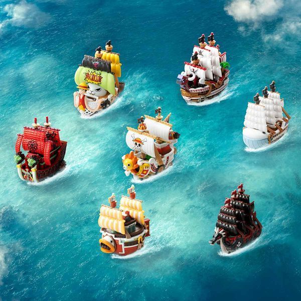 Фигурка POP MART One Piece - The Grand Line Series Vehicles / поп март Фигурки серии Гранд Лайн Ван Пис мини-корабли 317678631 фото