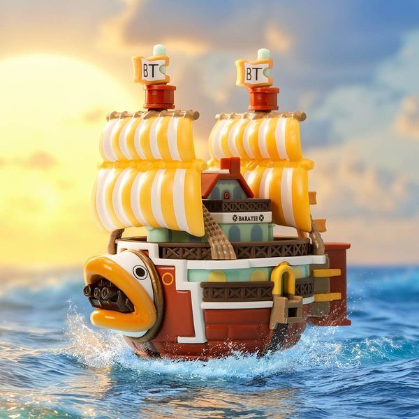 Фигурка POP MART One Piece - The Grand Line Series Vehicles / поп март Фигурки серии Гранд Лайн Ван Пис мини-корабли 317678631 фото