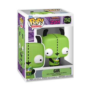 Фігурка Funko Pop! Gir (Dog Disguise) (Invader Zim, Nickelodeon) \ Фанко поп Гір (Завойовник Зім, Нікелодеон) 7839189371298 фото