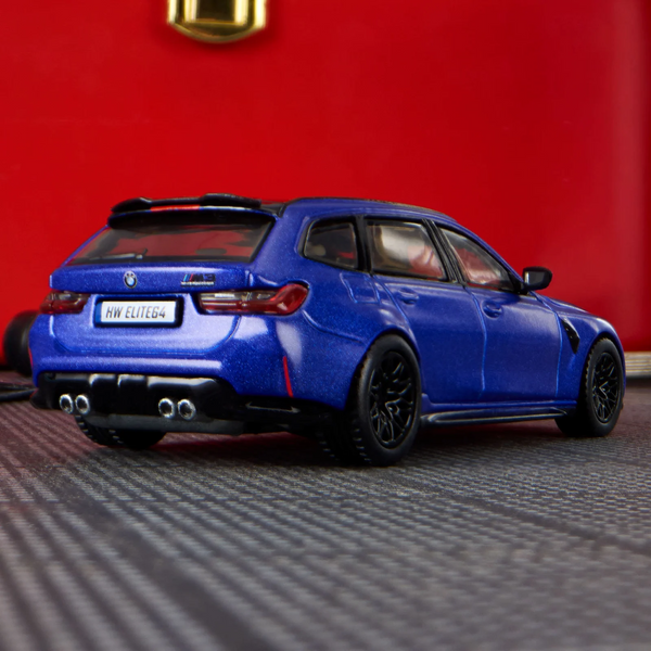 Моделька Hot Wheels Car Elite 64 BMW M3 Touring \ Хот Вілс БМВ М3 73891273219687 фото