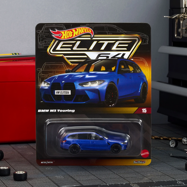 Моделька Hot Wheels Car Elite 64 BMW M3 Touring \ Хот Вілс БМВ М3 73891273219687 фото