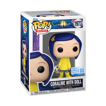 Фігурка Funko POP! Coraline with Doll (Coraline) \ Фанко поп Кораліна (Кораліна у світі кошмарів) 78931628736871 фото