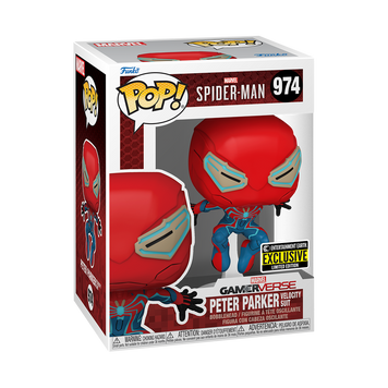 Фігурка Funko POP! PETER PARKER VELOCITY SUIT \ Фанко поп Пітер Паркер ((Марвел) Людина павук 2 ) 234345-42342 фото