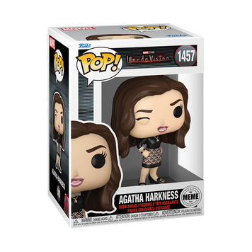 Фігурка Funko POP! Agatha Harkness​ (Agatha Winking Meme)  (WandaVision, Marvel) \ Фанко поп Аґата Гаркнесс (ВандаВіжен, Марвел) 73981221 фото
