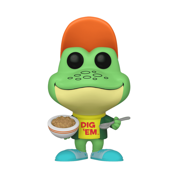 Фігурка Funko POP! Dig 'Em Frog (Kellogg's) \ Фанко поп Жаба Діг Ем / Жаба Копай (Келлогс)  3128709 фото