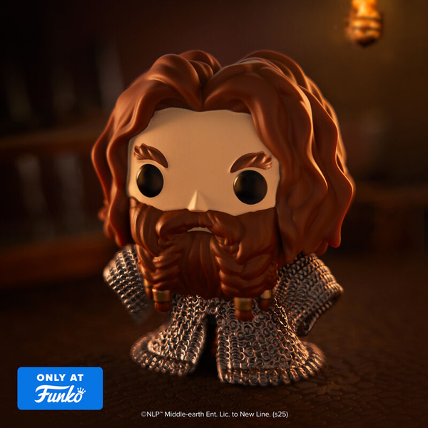 Фігурка Funko POP! Gimli (Chainmail Armor) (THE LORD OF THE RINGS) \ Фанко поп Ґімлі (Володар перснів) 7389012798798312 фото