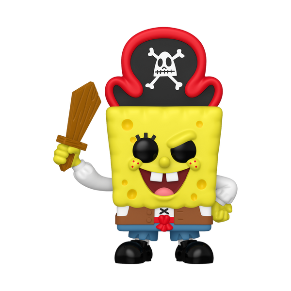 Фигурка Funko POP! SpongeBob SquarePants (Pirate) (Nickelodeon, The Spongebob SquarePants) \ Фанко поп Губка Боб Квадратные Штаны (Губка Боб Квадратные Штаны) 7312687312687 фото