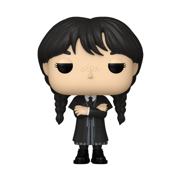 Фигурка Funko POP! Wednesday Addams (Black Coat) (THE ADDAMS FAMILY) \ Фанко поп Уэнздэй Аддамс (Семейка Аддамс) 1278913798 фото