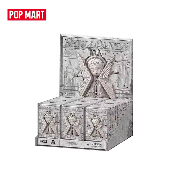 Фигурка - брелок POP MART SKULLPANDA x WHERE TIME DWELLS Series / поп март Фигурки серии Скуллпанда &laquo;Где обитает время&raquo; 578923798 фото