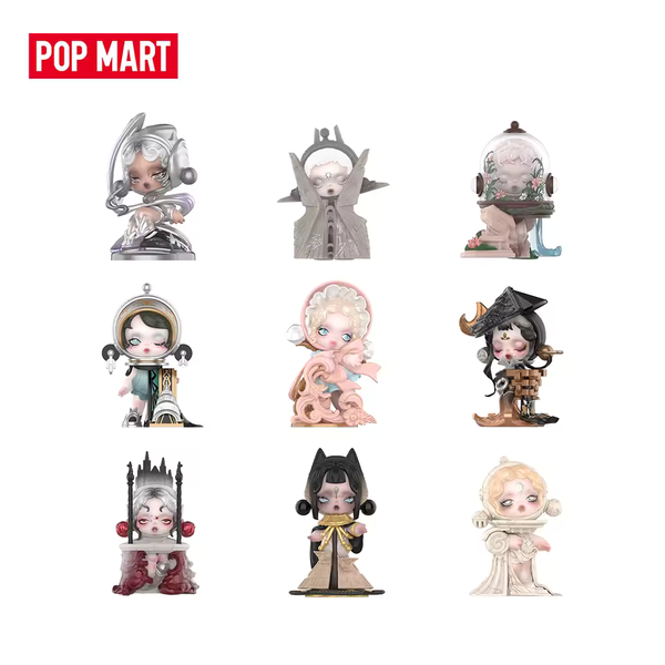 Фигурка - брелок POP MART SKULLPANDA x WHERE TIME DWELLS Series / поп март Фигурки серии Скуллпанда &laquo;Где обитает время&raquo; 578923798 фото