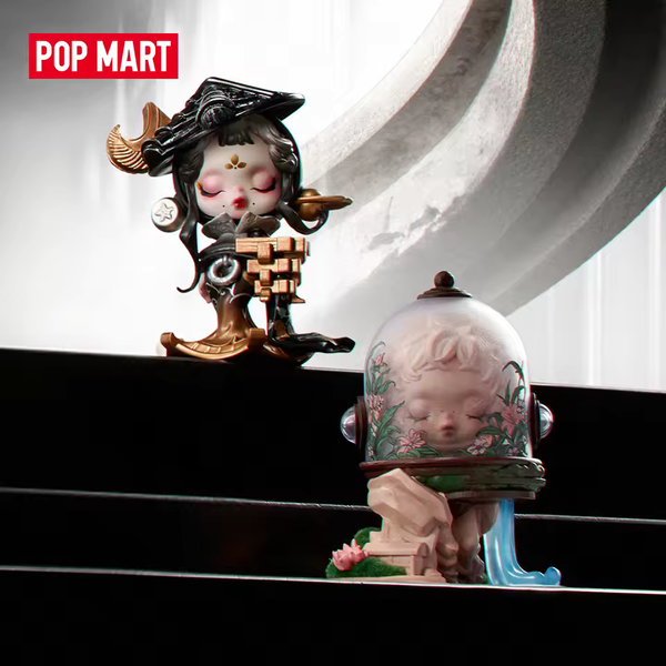 Фигурка - брелок POP MART SKULLPANDA x WHERE TIME DWELLS Series / поп март Фигурки серии Скуллпанда &laquo;Где обитает время&raquo; 578923798 фото