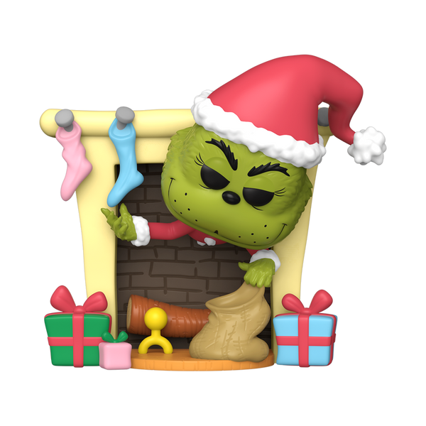 Фигурка Funko POP! DELUXE GRINCH WITH BAG (THE GRINCH) \ Фанко поп Гринч (Гринч) 312 фото