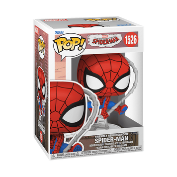 Фігурка Funko POP! Friendly Neighborhood Spider-Man (Your Friendly Neighborhood Spider-Man MARVEL) \ Фанко поп Людина павук (Ваш дружній сусід Людина-павук Марвел) 31789531 фото
